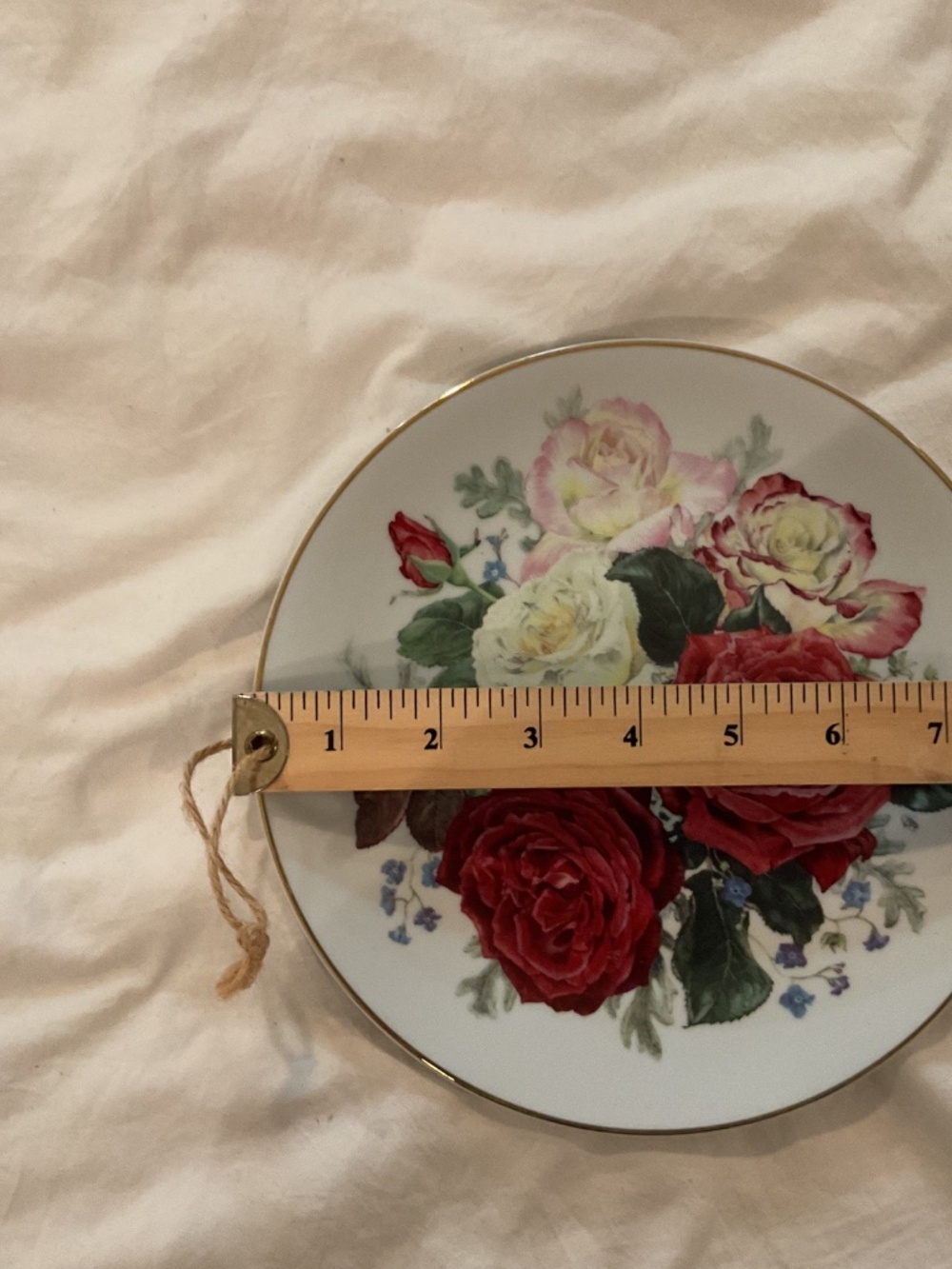 Rose plate - Picture 3 of 3